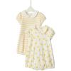 Lemon/Uneven Stripe