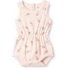 imageAmazon Essentials x Sofia Grainge Baby Girls Lightweight French Terry Sleeveless Shorts RomperLight Pink Ice Cream