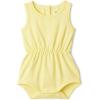 imageAmazon Essentials x Sofia Grainge Baby Girls Lightweight French Terry Sleeveless Shorts RomperLight Yellow