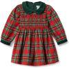 imageAmazon Essentials x Sofia Grainge Toddler and Baby Girls Long Sleeve Flannel DressCherry Red Festive Plaid