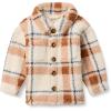 Ivory Light Caramel Simple Plaid