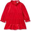 imageAmazon Essentials x Sofia Grainge Toddlers and Baby Girls Long Sleeve Velour Corduroy DressRed