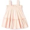 imageAmazon Essentials x Sofia Grainge Toddlers and Baby Girls Smocked Cotton DressLight Pink