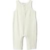 imageAmazon Essentials x Sofia Grainge Unisex Babies Sleeveless Lightweight French Terry RomperIvory