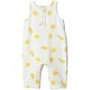 imageAmazon Essentials x Sofia Grainge Unisex Babies Sleeveless Lightweight French Terry RomperIvory Big Lemon