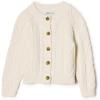 imageAmazon Essentials x Sofia Grainge Unisex Toddlers and Babies Cable Knit Fisherman Cardigan SweaterIvory