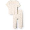 imageAmazon Essentials x Sofia Grainge Unisex Toddlers and Babies Cotton Knit Short Sleeve Shirt amp Pants SetIvory Little Bunnies