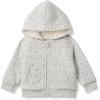 imageAmazon Essentials x Sofia Grainge Unisex Toddlers and Babies French Terry Zip Hoodie SweatshirtDove Grey Sheep