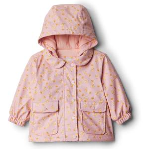 imageAmazon Essentials x Sofia Grainge Toddler and Baby Girls WaterRepellent Rain JacketLight Pink Giraffe