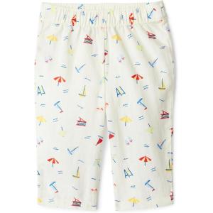 imageAmazon Essentials x Sofia Grainge Toddlers and Baby Boys Cotton Linen Pullon PantsIvory Beach