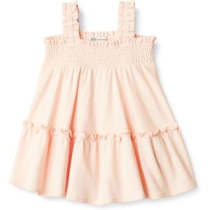 imageAmazon Essentials x Sofia Grainge Toddlers and Baby Girls Smocked Cotton DressLight Pink