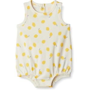 imageAmazon Essentials x Sofia Grainge Unisex Babies Cotton Bubble BodysuitIvory Lemon