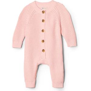 imageAmazon Essentials x Sofia Grainge Unisex Babies Cotton Knit PlaysuitLight Pink