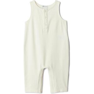 imageAmazon Essentials x Sofia Grainge Unisex Babies Sleeveless Lightweight French Terry RomperIvory