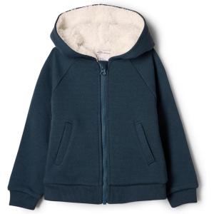 imageAmazon Essentials x Sofia Grainge Unisex Toddlers and Babies French Terry Zip Hoodie SweatshirtDark Navy