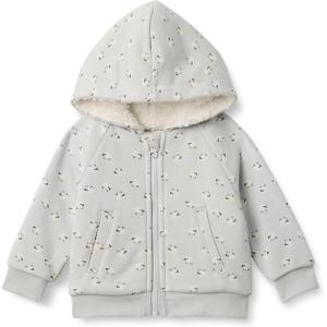 imageAmazon Essentials x Sofia Grainge Unisex Toddlers and Babies French Terry Zip Hoodie SweatshirtDove Grey Sheep