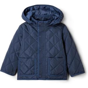 imageAmazon Essentials x Sofia Grainge Unisex Toddlers and Babies Hooded Insulated Midweight Field JacketDark Navy