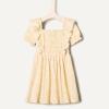 imageAmazon Essentials x Sofia Grainge Toddler and Baby Girls Embroidered Knit DressLight Yellow Delicate Floral