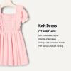 imageAmazon Essentials x Sofia Grainge Toddler and Baby Girls Embroidered Knit DressPink