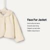 imageAmazon Essentials x Sofia Grainge Toddler and Baby Girls Faux Fur JacketIvory