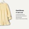 imageAmazon Essentials x Sofia Grainge Toddler and Baby Girls Longsleeve Corduroy DressButter Yellow
