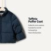 imageAmazon Essentials x Sofia Grainge Toddler and Baby Girls Taffeta Puffer JacketBlue