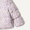 imageAmazon Essentials x Sofia Grainge Toddler and Baby Girls Taffeta Puffer JacketBlue Ivory Delicate Floral