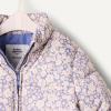 imageAmazon Essentials x Sofia Grainge Toddler and Baby Girls Taffeta Puffer JacketBlue Ivory Delicate Floral