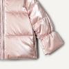 imageAmazon Essentials x Sofia Grainge Toddler and Baby Girls Taffeta Puffer JacketMetallic Light Pink