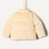 imageAmazon Essentials x Sofia Grainge Toddler and Baby Girls Velour Puffer JacketLight Beige