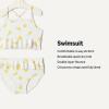 imageAmazon Essentials x Sofia Grainge Toddlers and Baby Girls TwoPiece Swimsuit with Crisscross StrapsIvory Lemon