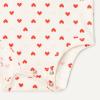 imageAmazon Essentials x Sofia Grainge Unisex Babies Velour Overall and Long Sleeve Bodysuit SetBlushHearts