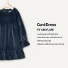 imageAmazon Essentials x Sofia Grainge Unisex Toddlers and Babies Longsleeve Corduroy DressNavy