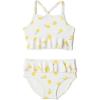 imageAmazon Essentials x Sofia Grainge Toddlers and Baby Girls TwoPiece Swimsuit with Crisscross StrapsIvory Lemon