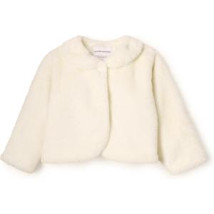 imageAmazon Essentials x Sofia Grainge Toddler and Baby Girls Faux Fur JacketIvory