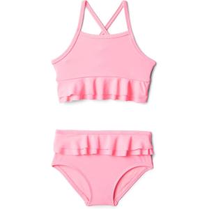 imageAmazon Essentials x Sofia Grainge Toddlers and Baby Girls TwoPiece Swimsuit with Crisscross StrapsCandy Pink