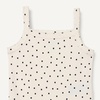 image:imageAmazon Essentials Baby Girls Cotton Sleeveless Bodysuits Baby Clothes Pack of 3Oatmeal HeatherNavyDots