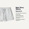 image:imageAmazon Essentials Girls French Terry Patch Pocket ShortsLight Grey Heather