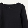 image:imageAmazon Essentials Girls and Toddlers LongSleeve Cropped Rib TopBlack