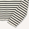 image:imageAmazon Essentials Girls and Toddlers LongSleeve Cropped Rib TopEggshell White Black French Stripes