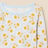 image:imageAmazon Essentials Girls and Toddlers LongSleeve Cropped Rib TopPale Blue Graphic Flower