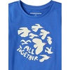 image:imageAmazon Essentials Girls and Toddlers ShortSleeve TShirtsMulticolorBirdsStripeTake Care