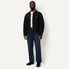 image:imageAmazon Essentials Mens Cotton Canvas ZipFront Trucker JacketBlack