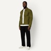 image:imageAmazon Essentials Mens Cotton Canvas ZipFront Trucker JacketDark Olive