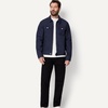 image:imageAmazon Essentials Mens Cotton Canvas ZipFront Trucker JacketNavy
