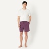 image:imageAmazon Essentials Mens CottonModal Pajama Set Short Sleeve TShirt and ShortsGeoIvory