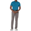 image:imageAmazon Essentials Mens Moisture Wicking Golf Polo Shirt Short Sleeve SlimFit QuickDryDark Blue