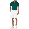 image:imageAmazon Essentials Mens Moisture Wicking Golf Polo Shirt Short Sleeve SlimFit QuickDryDark Green