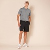 image:imageAmazon Essentials Mens Moisture Wicking Golf Polo Shirt Short Sleeve SlimFit QuickDryDark Grey Heather