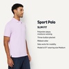 image:imageAmazon Essentials Mens Moisture Wicking Golf Polo Shirt Short Sleeve SlimFit QuickDryLavender